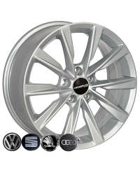 Replica Volkswagen TL0285NW S R17 W7.0 PCD5x112 ET43 DIA57.1  